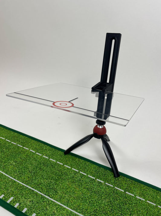 Black and Red Straight Line Design