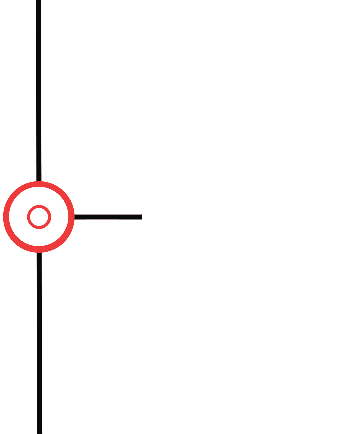 Black and Red Straight Line Design