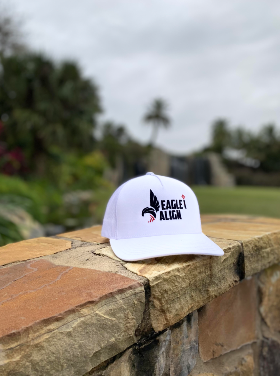 White Trucker Hat